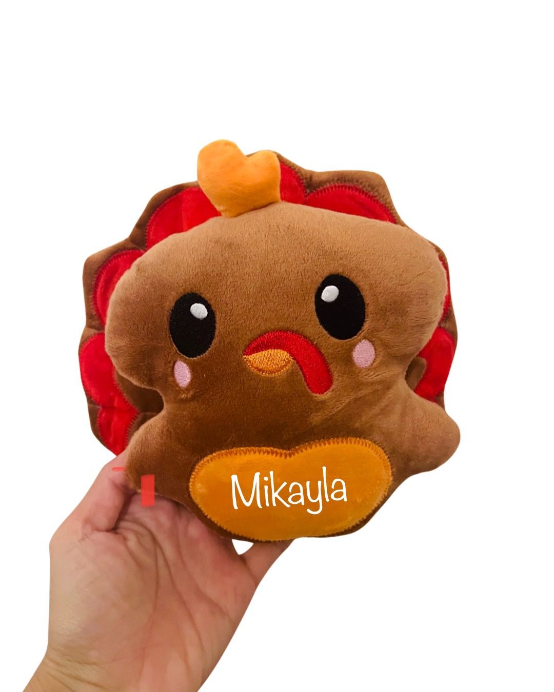 Personalized Thanksgiving Plushie! 8”