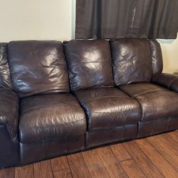 Reclining Sofa and Recliner