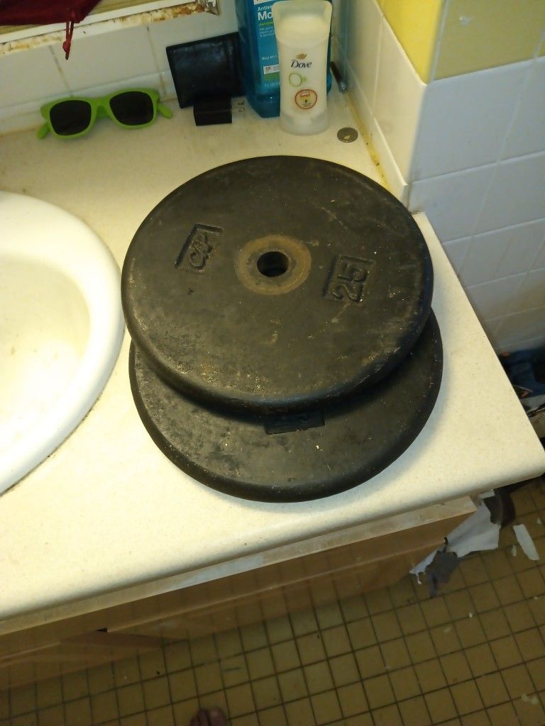 25 Pound Weight Plates