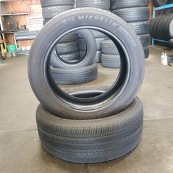 🔥 (2) 245 50 20 Michelin Primacy LTX All Season Tires 
