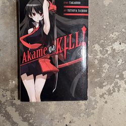 Akame ga kill Manga Volume 1 