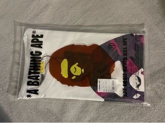 Bape T white L