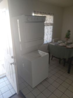 Washer and dryer