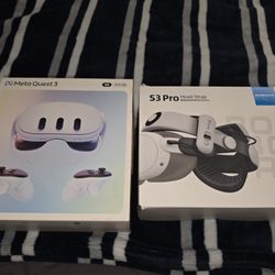 Meta Quest 3 512GB - Like New + BOBOVR S3 Pro Head Strap with Powerbank + Active Warranty