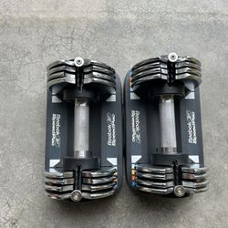 Reebok SpeedPac (adjustable 25lb dumbells) 