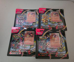 Pokemon Chaos Rising 3 Pack Blister