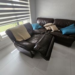 Electric Couch Completely Reclining 