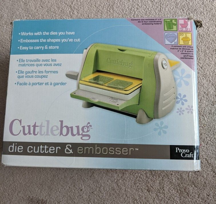 Cuttlebug Die Cut And Embossing Machine