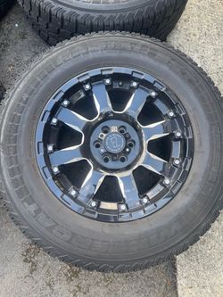 Set of 4 18x9 wheels/rims