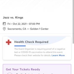 Kings Vs Jazz Tickets Opening Night
