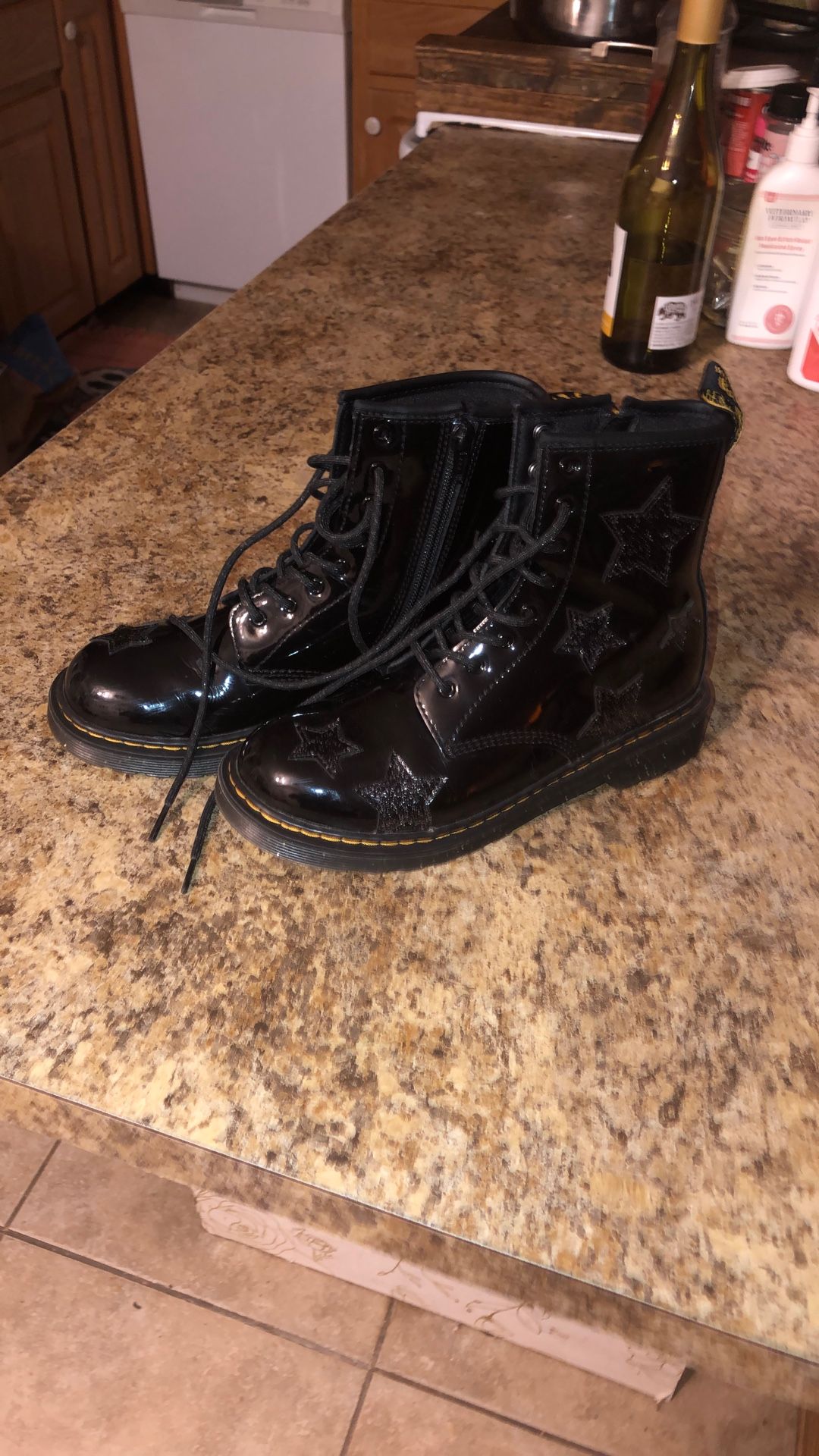 Black Doc Martens Boots Size 5 
