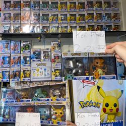 Funko Pop Full Lot Set Bundle Of Pokemon 