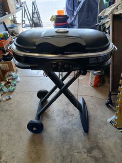 Hibachi portable collapsible gas grill