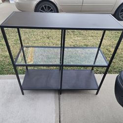 Nice table With Glass Shelf