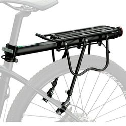  Bike Cargo Rack Rear Bike Rack Quick Release Bike Rack for Back of Bike Bike Luggage Cargo Rack Mountain Bike Rack Most 165lbs Capacity

