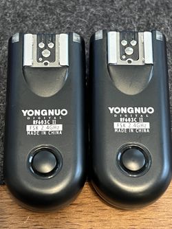 Yongnuo Wireless Flash Trigger