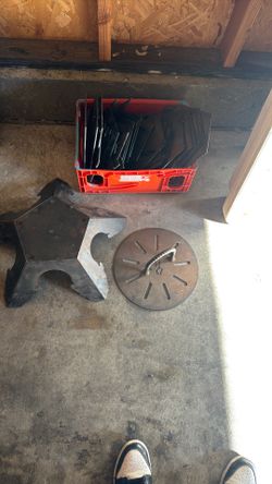 Air Force Fire Pit pieces