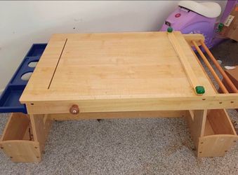 Kids Wooden Art and Activity Table