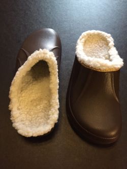 Avon Women's Lined Comfort Clog - 8 - Brown