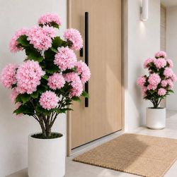 2PCS 3FT Artificial Hydrangea Tree