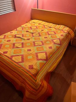 Bed room full size set complete including mattress (not cover) dresser 2 nights stand great condition barley used