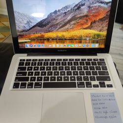 MacBook Pro 13" 2011 - Intel Core i5 Processor, 8gb Ram, 500gb HDD, Macos High Sierra, Office . Comes with Charger. 