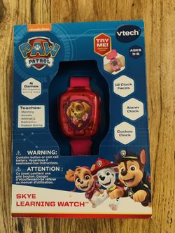 Paw Patrol Skye Electronic Learning Interactive Watch By Vetch $5