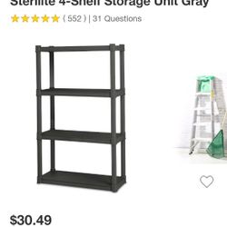 4 Shelf Storage Unit