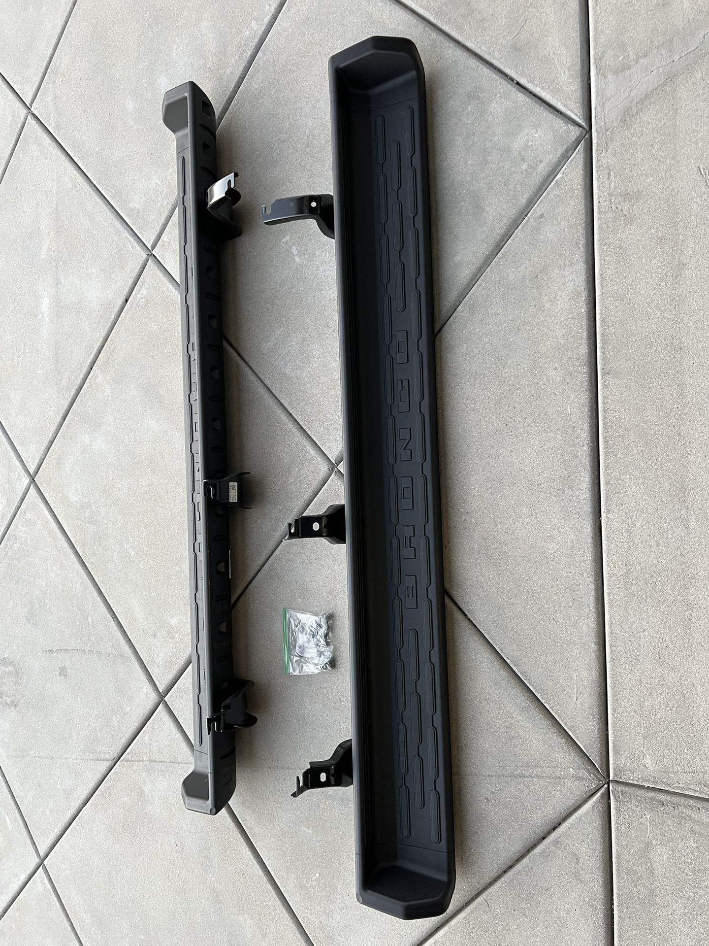 2025 4 Door Bronco Running Boards