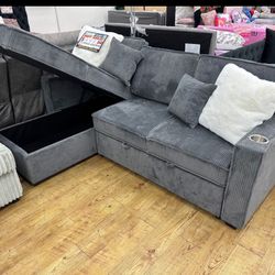 Corduroy Pull Up Bed  New In Box 