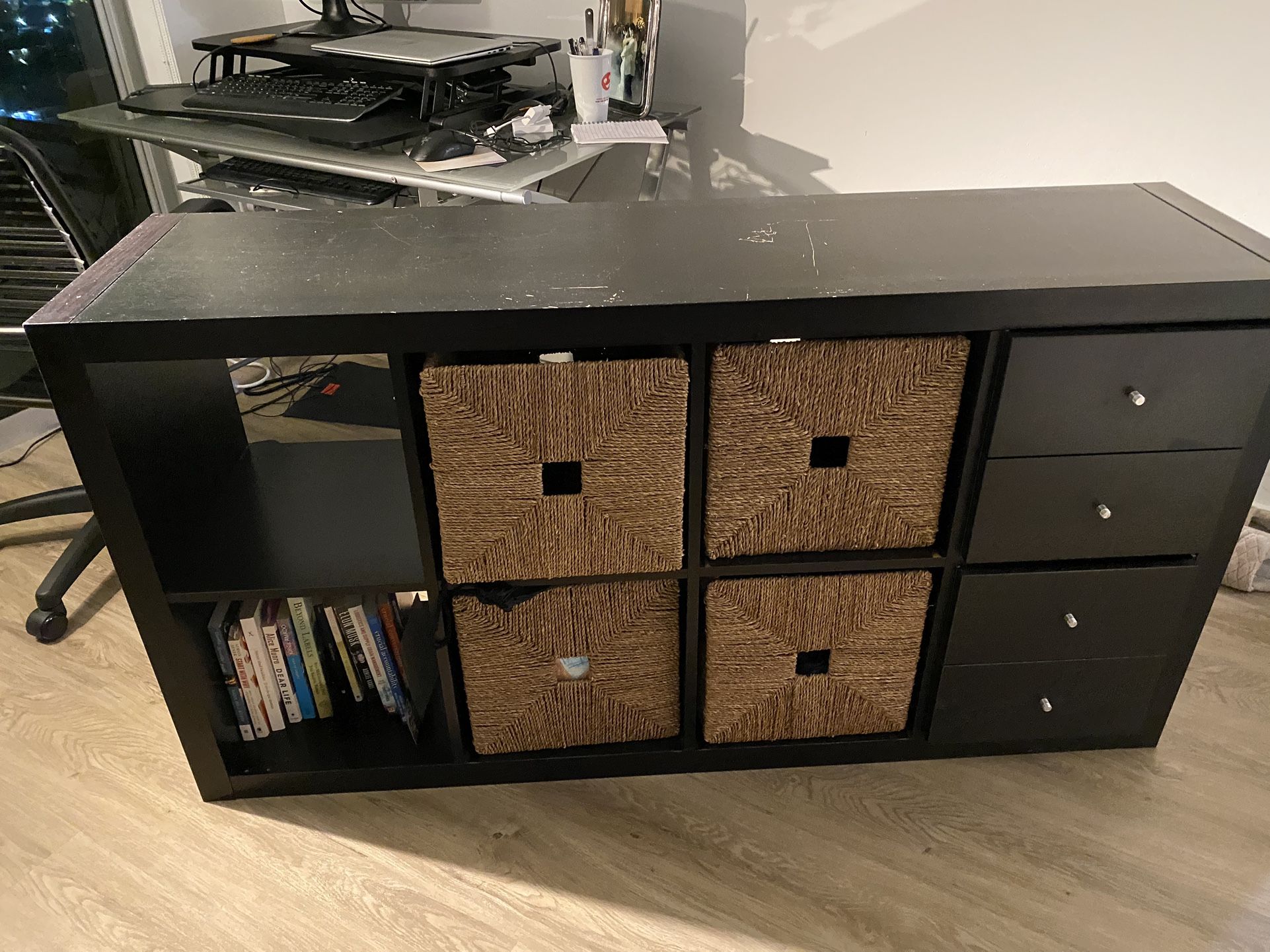 IKEA Shelf With Inserts