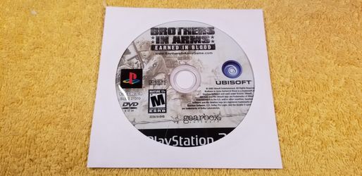 BROTHERS IN ARMS EARNED IN BLOOD PS2 GAME