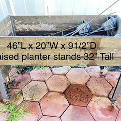 Used Raised planters