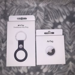 Apple AirTag & Leather Keychain