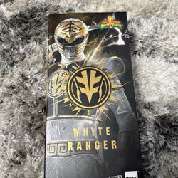 Threezero Mighty Morphin Power Rangers MMPR White Ranger 1/6 Action Figure BRAND NEW