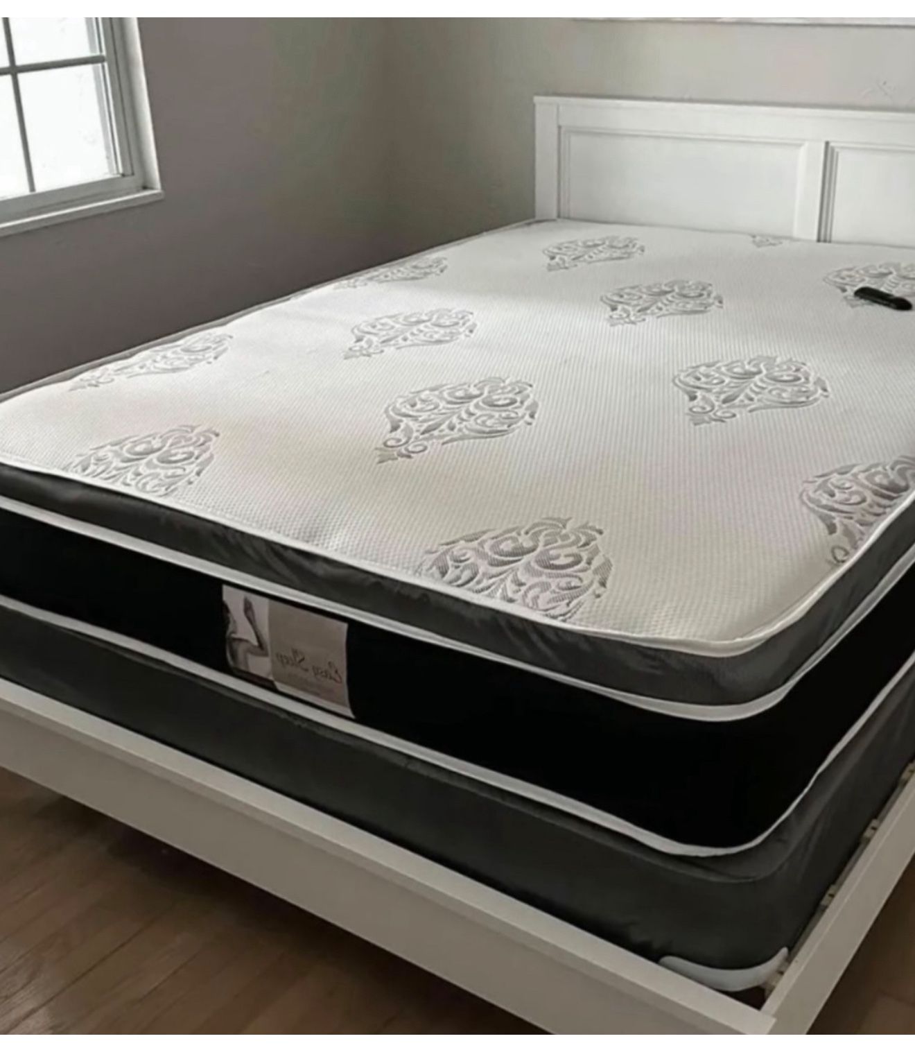 NEW Mattress Queen Size Pillowtop With Box Spring // NOT BEDFRAME INCLUDED ❌
