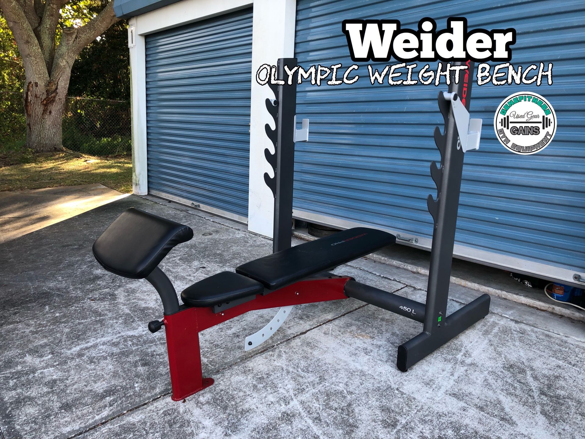 Weider weight bench