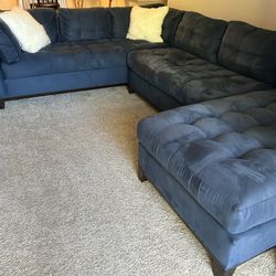 Blue Sectional 