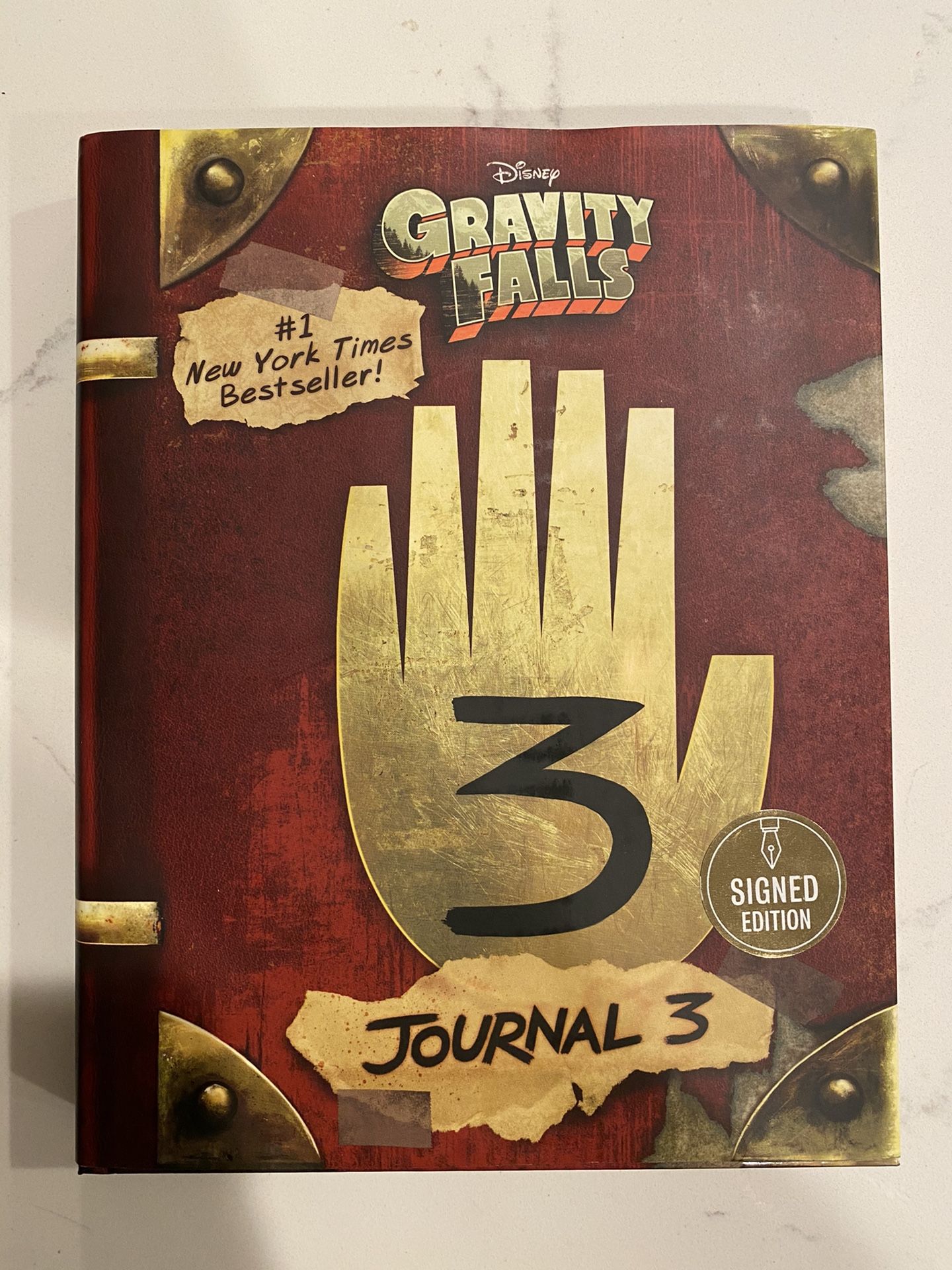 Gravity Falls Journal 3 by Alex Hirsch SIGNED Hardcover