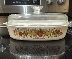 Corning Ware Vintage rare Spice of life Cookware. 10x10x2 like new.