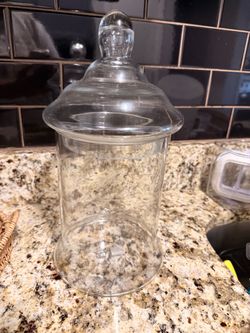 Glass Apothecary Jar