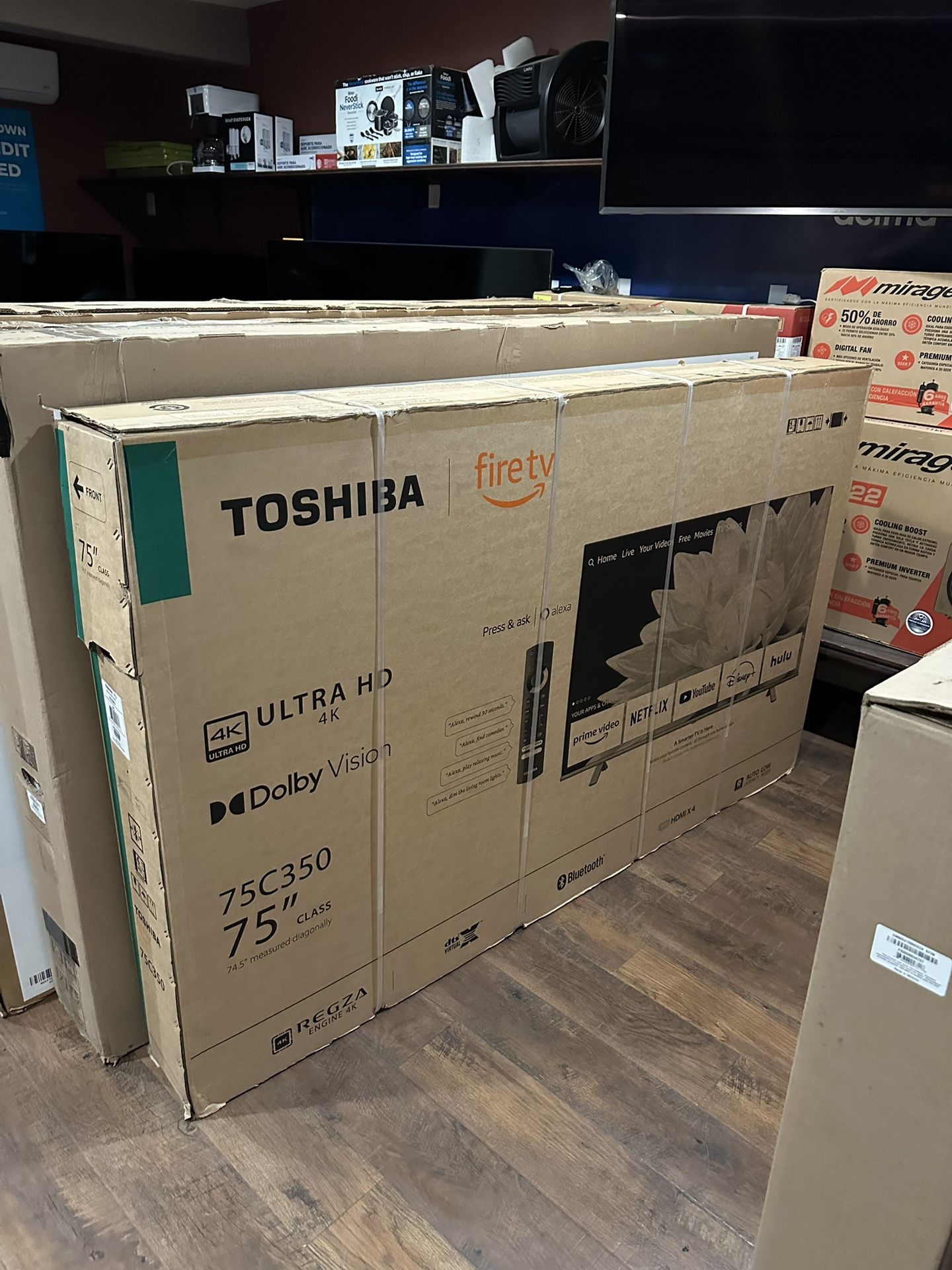 75” Toshiba Smart Fire Tv HDR 4K LED