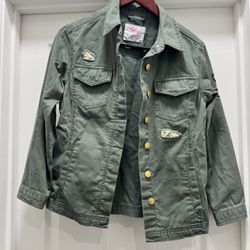 Military Jean Jacket