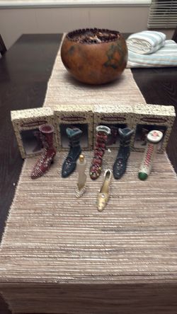 Collectable miniature boots lot