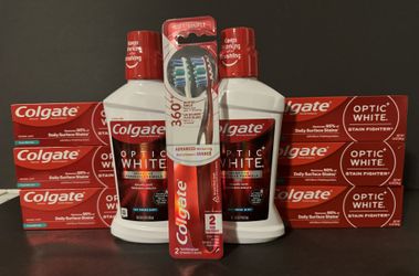 Colgate Optic White Bundle 