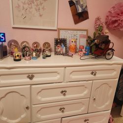 white dresser