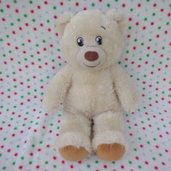 Build-A-Bear Bab Workshop Lil Pudding Cub 15" Cream Beige Plush Bear