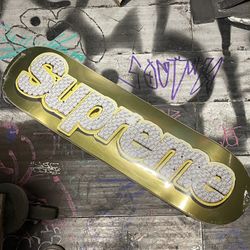 Supreme Bling Skateboard Deck