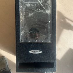 Ground shaker made in the USA 10 inch ported subwoofer box