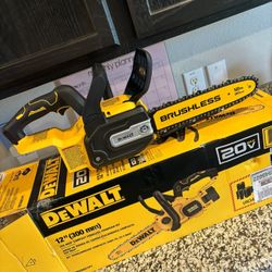 DeWalt 20v 12 In Chainsaw (Tool Only) 